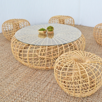 cane table coffee ottoman taylorcreativeinc prod