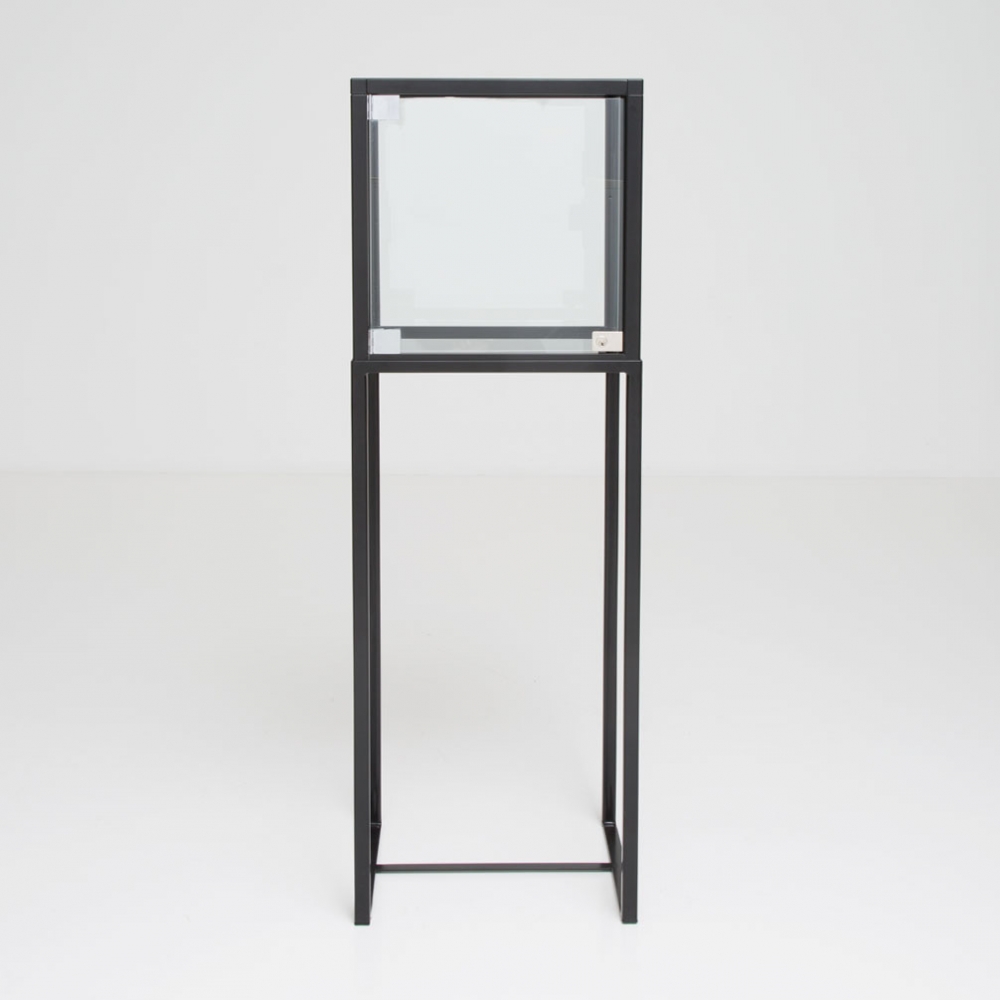 showcase vitrine black | for Special in Events - product Creative Taylor Furniture Angeles Los | Display Rentals