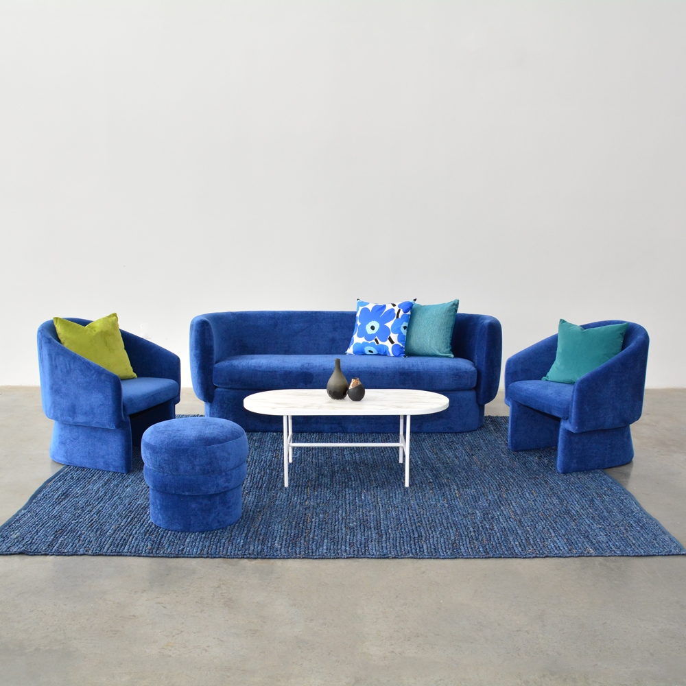 soren sofa sapphire | New Special for Rentals Events Furniture in Seating - Creative York product Taylor 